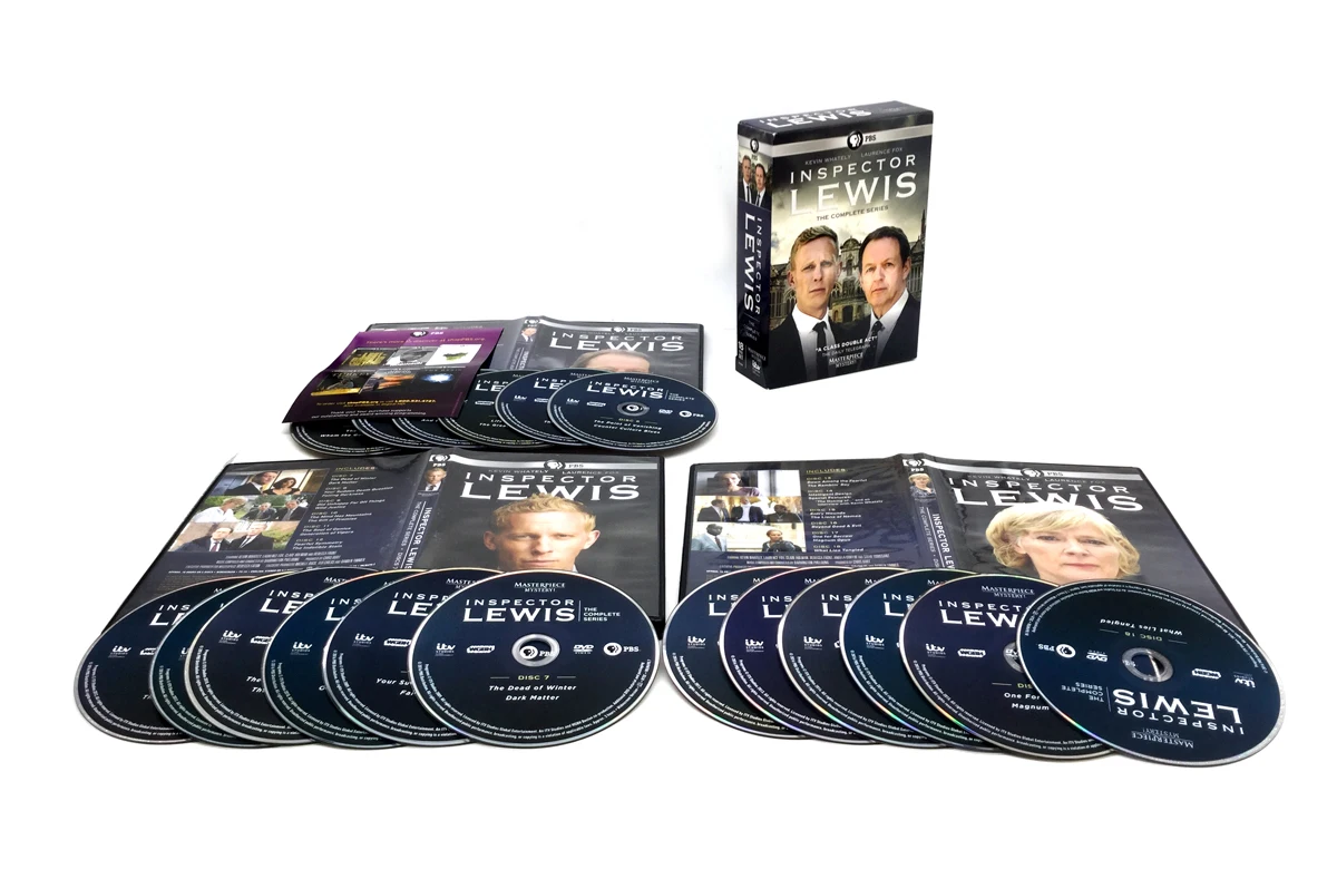 Masterpiece Mystery: Inspector Lewis - The Complete Series 18discs dvd box set region 1 dvd movies free shipping