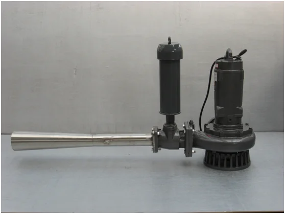 High efficiency Intensive mixing noise-free submersible jet aerator