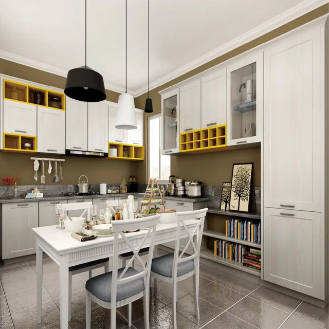 HZ  New Modern Style Kitchen Furniture  Modular Customized Kitchen Cabinet