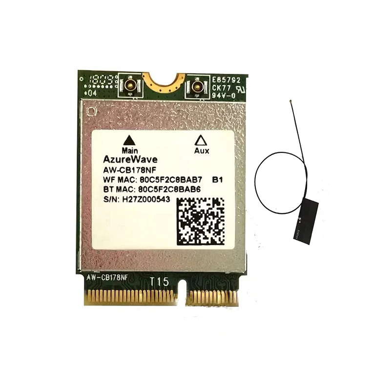 AW-CB178NF 88W8897 AC BT wireless card notebook built-in wifi over 8265