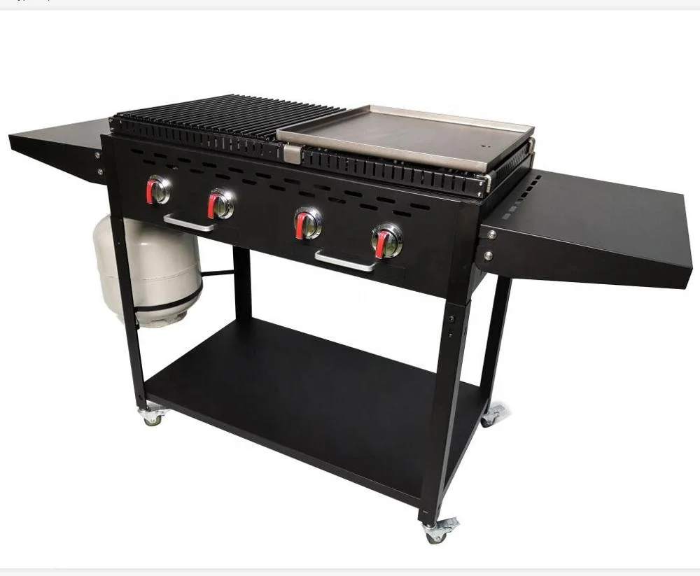 4 burner outdoor gas bbq grill