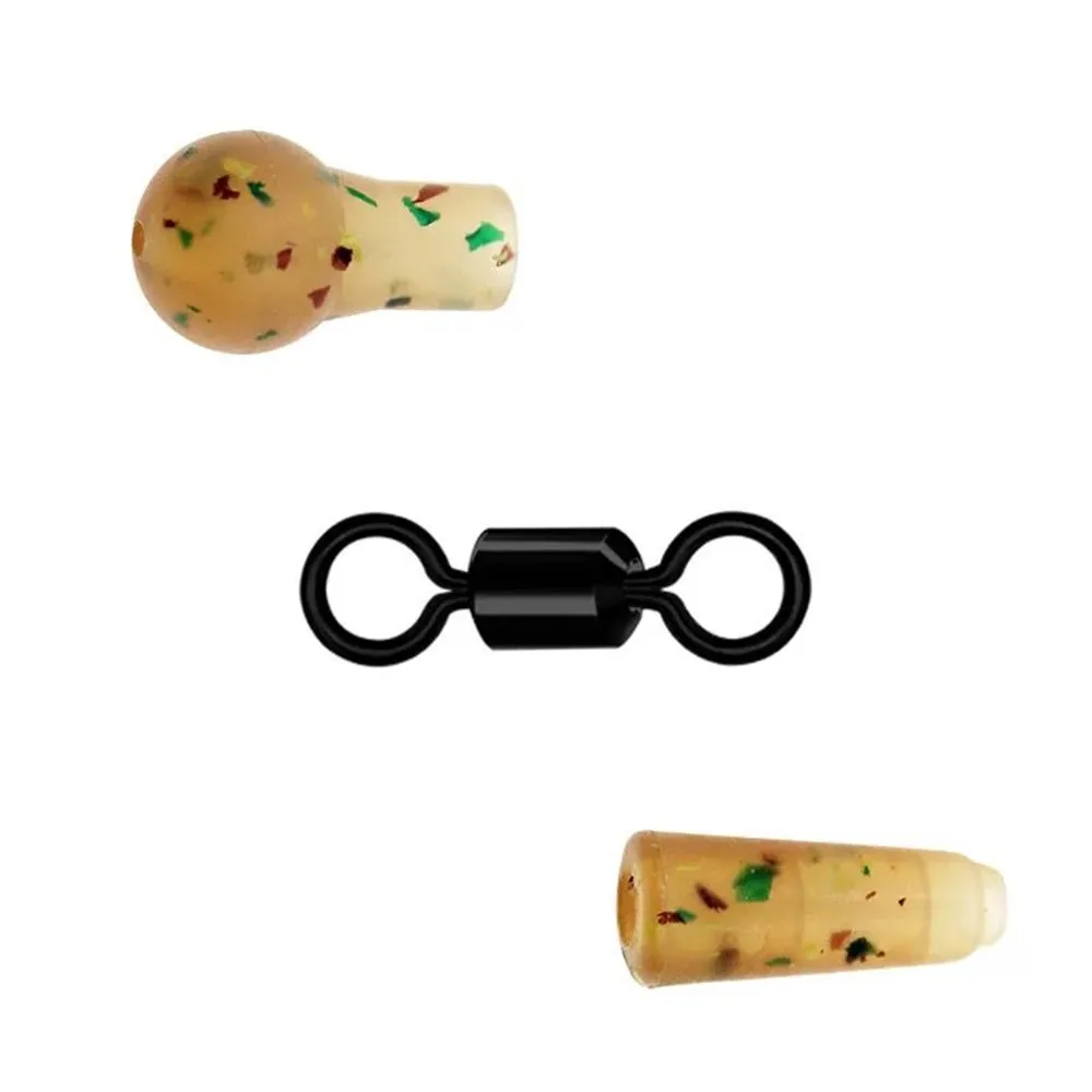 carp fishing accessories soft buffer beads short tail rubber for hair rigs end tackle