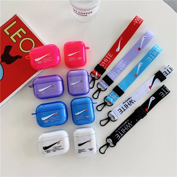 
wholesale colorful cute hot popular keychain Earphone Protective headphone Cover Design case for airpod pro 