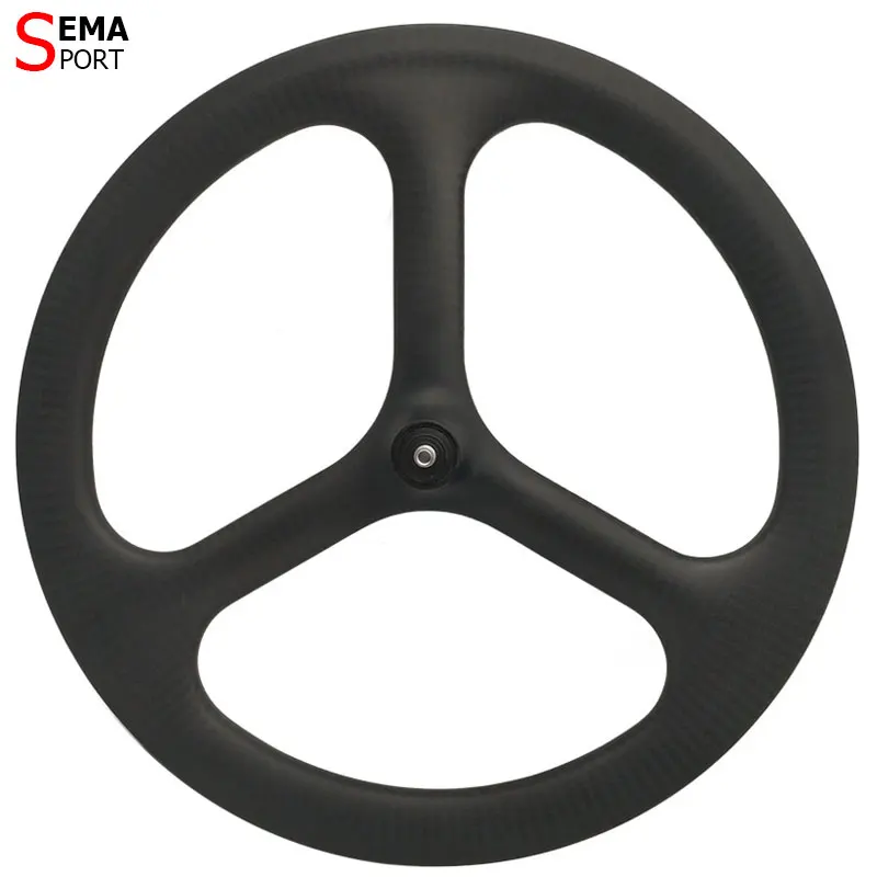 349HV3-TS все ручной работы Toray Carbon 74/112 мм V дисковый тормоз 3 Спицы Тайвань Hubsmith складной велосипед Trispoke Wheel