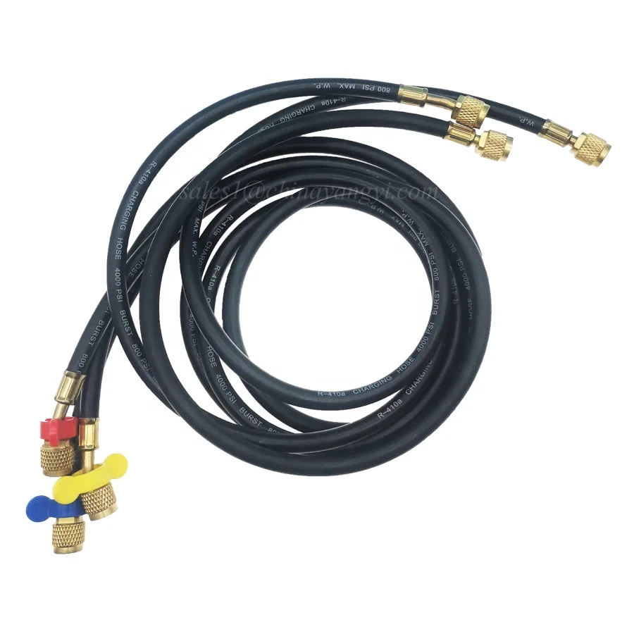 air conditioner Refrigerants Charging hose R410A R32  R134A R22 R404A High strength Refrigerant filling hose HVAC tools