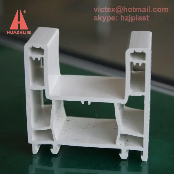 galvanised  steel reinforced plastic  profiles for pvc windows and doors  -Huazhijie VL