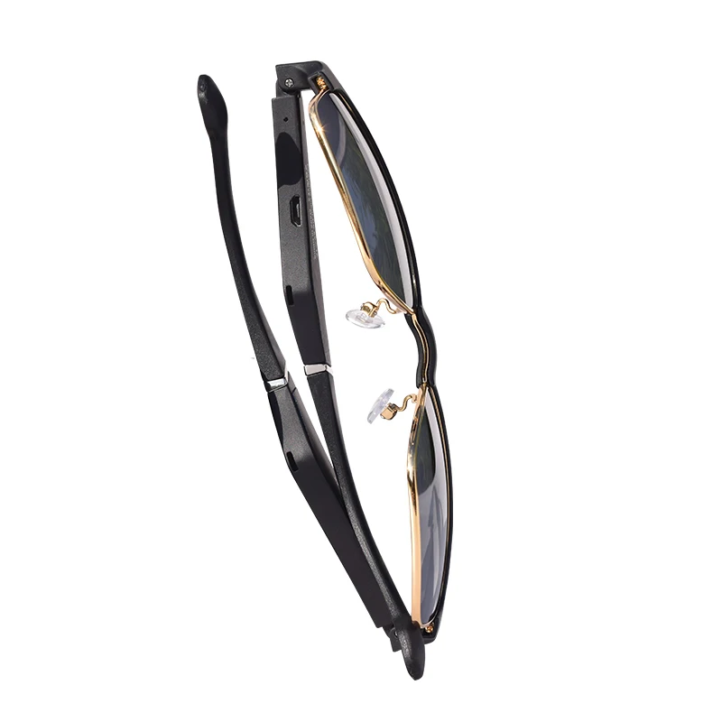 
Small OEM Custom Logo Design Eyewear Glasses Manufacturer Wholesale 2021 Fashion Audio Sunglasses Smart Blue tooth Glasses 