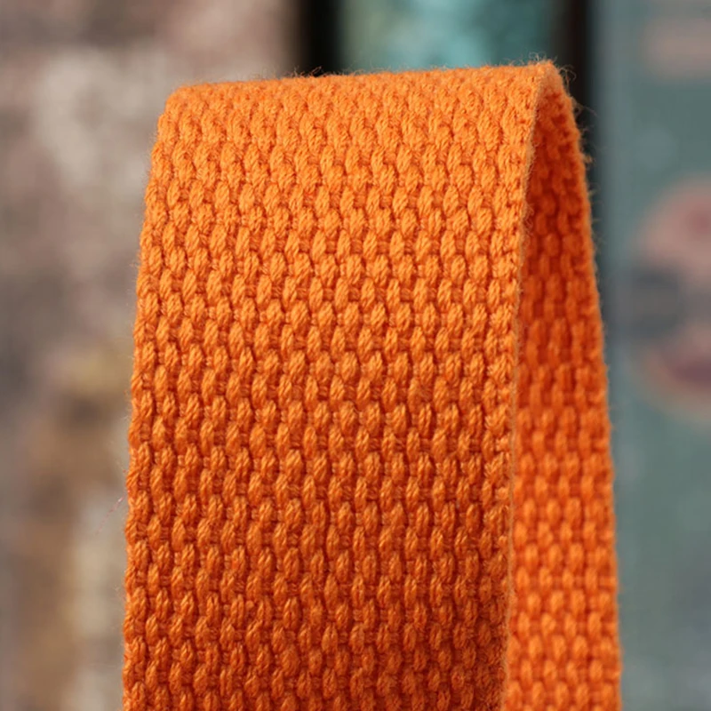 Однотонные тканевые аксессуары для багажа на плечо сзади, подвесной Пояс для брюк, декоративный хлопковый лямочный ремень