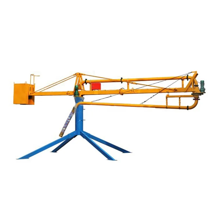 Portable mobile concrete pump machine placing boom China manufacturing