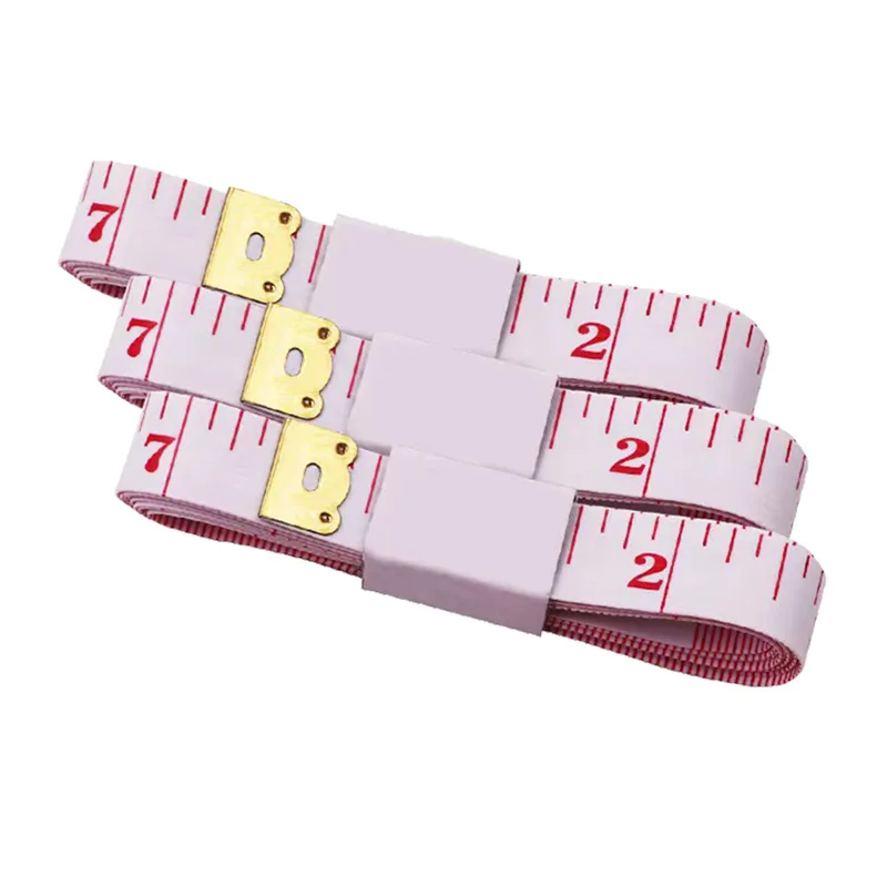 60-inch Soft Tape Measure Double Scale Body Sewing Flexible Ruler for Weight Loss Medical Measurement Tailor Craft Vinyl Ruler