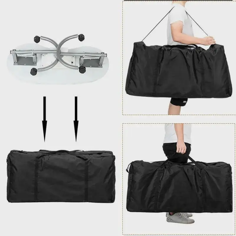 Rolling Manicure Table 4in1 Makeup Train Case Foldable Nail Desk Cosmetology Case on Wheels Table+ 4in1 Case