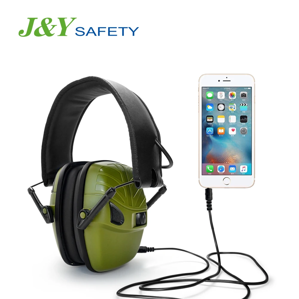 Ear Protector Hunting Shooting Protection Anti-noise Ear Muffs Electronic Safety Earmuff
