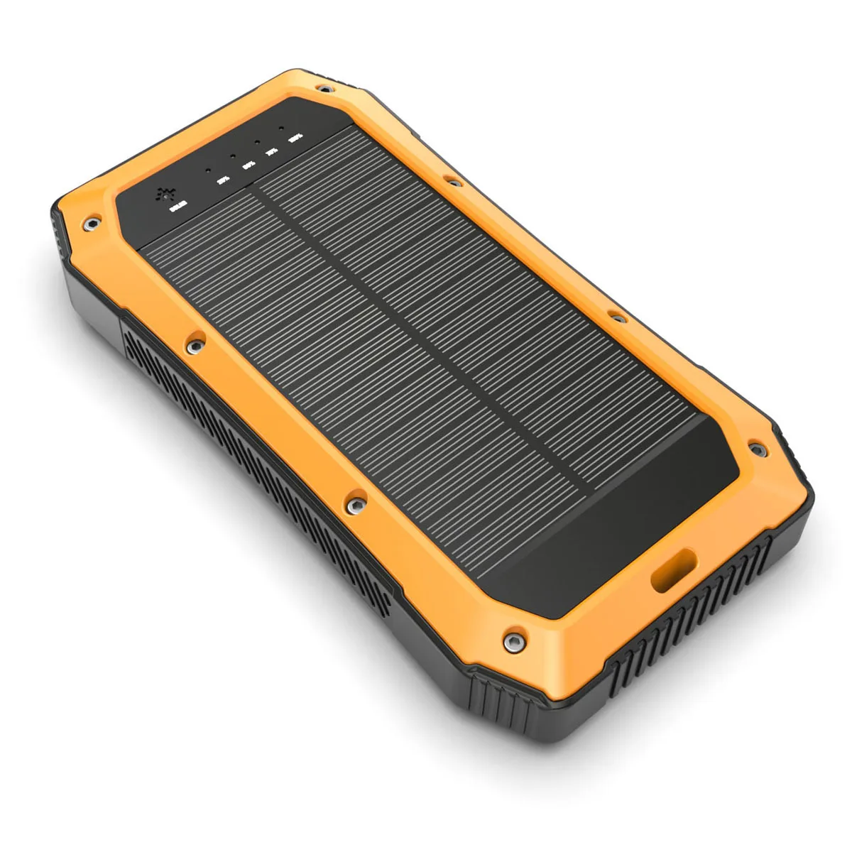 iMato Trendy Design Portable Outdoor Waterproof 20000mAh Solar Wireless charger power bank with LED lights Camping Lights.