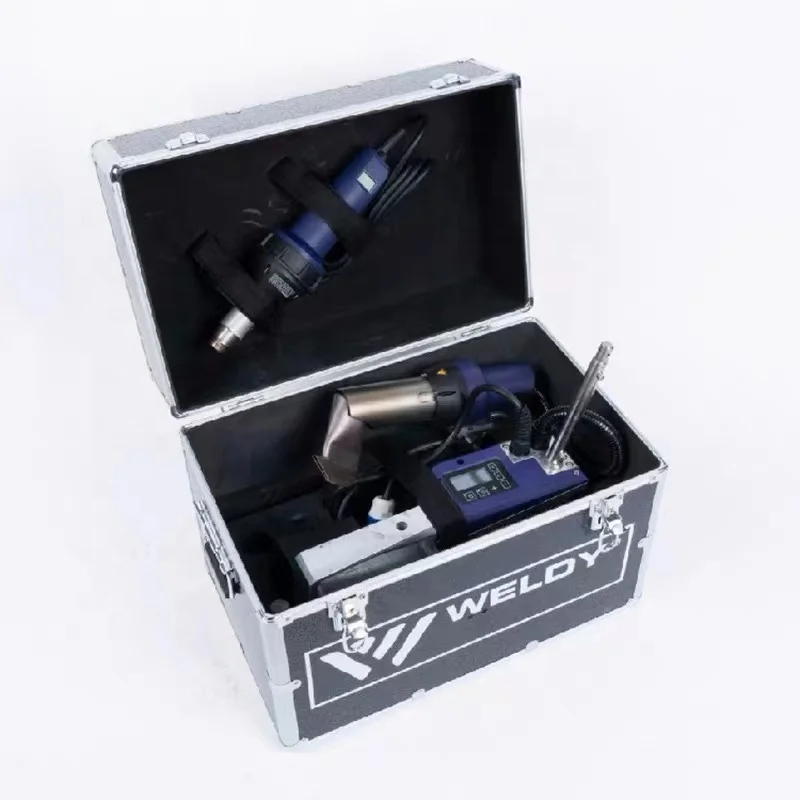 Weldy row40 4500 Вт сварочный аппарат горячего воздуха для TPO/ПВХ крыши водонепроницаемая крыша