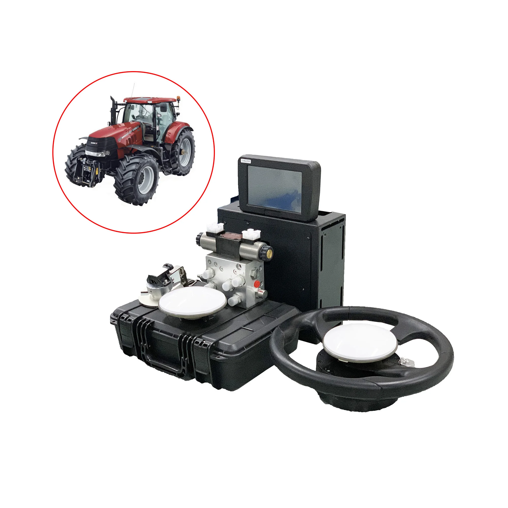 
Tractor driving gps guidance navigation system 