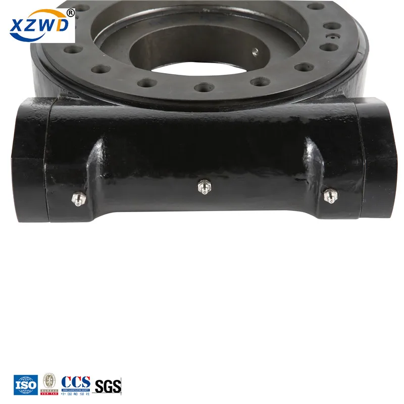 China Xuzhou Wanda slewing bearing solar dish use 24V DC Motor slewing drive