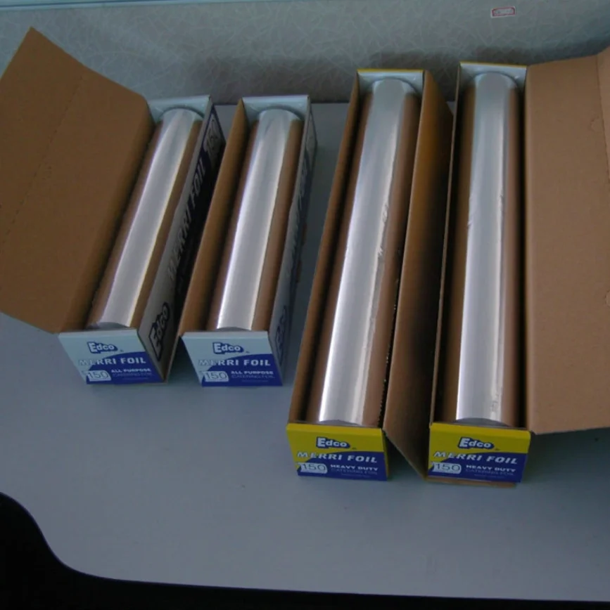 Aluminium Foil 1235 O 8079 Foods Aluminium Foiled Food Baking Aluminium Foil Paper