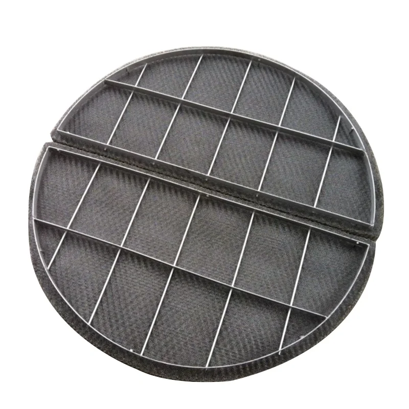 Stainless steel mist eliminator wire knitted mesh demister pad metal mesh demister