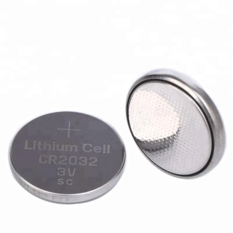 3V 210mAh  CR2032 Non-Rechargeable  Lithium Battery Button Cell Coin Cell Battery 3V CR 2032 For Watch Electronic Remote