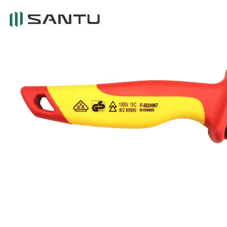 Santu VDE 1000V Insulated Knife Disconnect Terminals Wire Stripping Knife