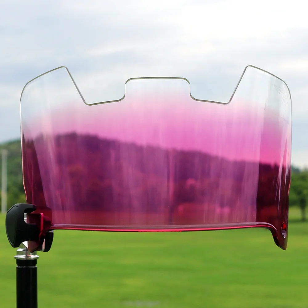 GF-Peach Color football face guards visors customized American sporting equipment
