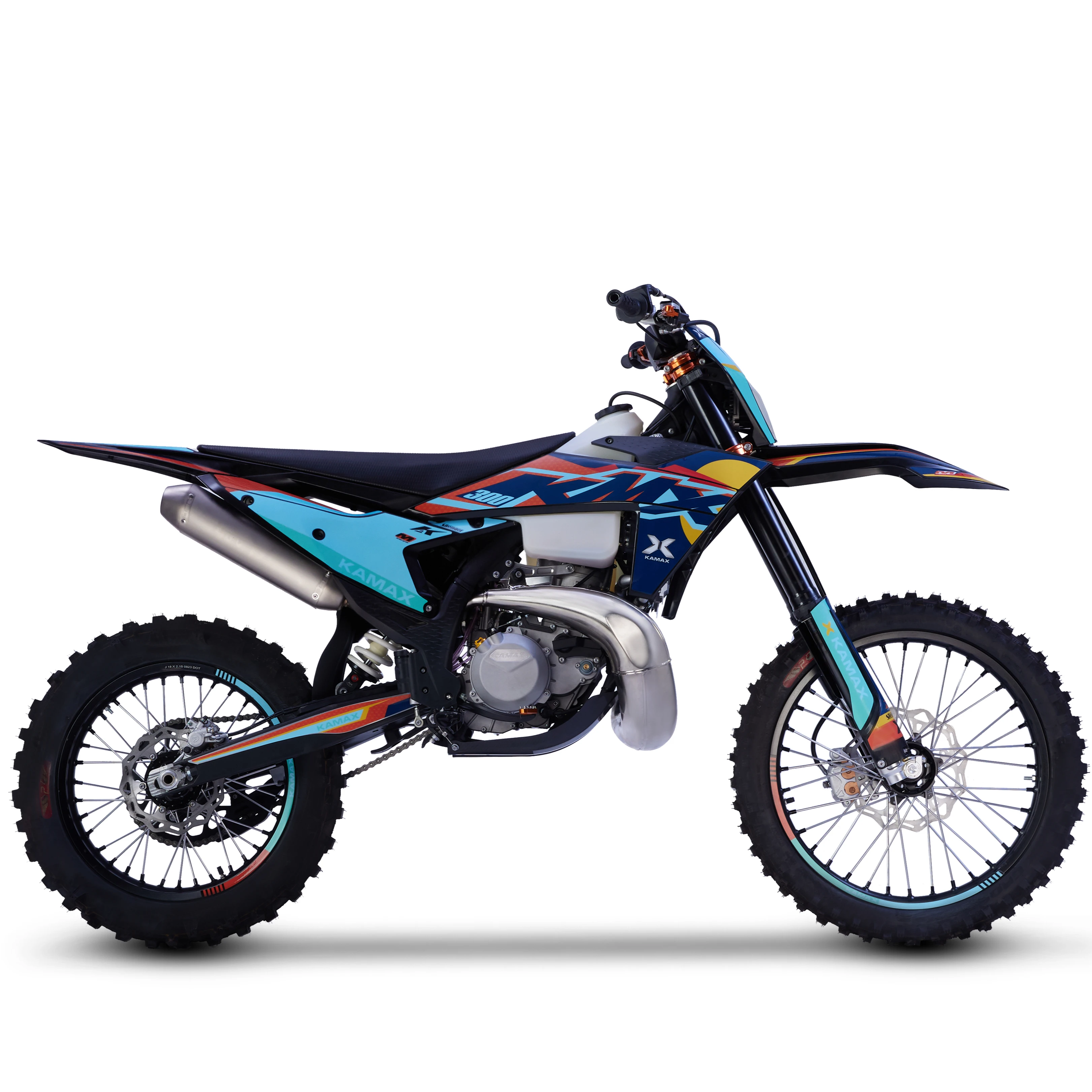 Kamax 2024 dirtbike Мотоцикл Внедорожный 2-тактный двигатель 300cc высокоскоростной мотоцикл