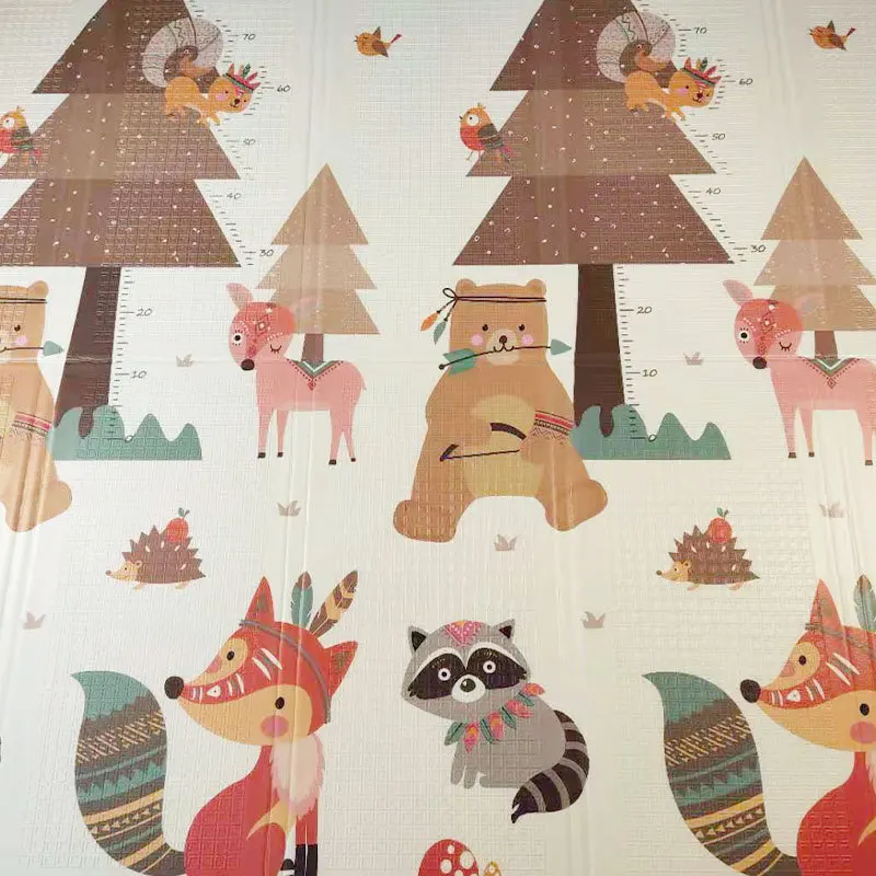 200cm*180cm XPE Baby Play Mat Toys for Children Safety Rug Playmat Developing Mat Baby Room Crawling Pad Folding Mat Baby Carpet