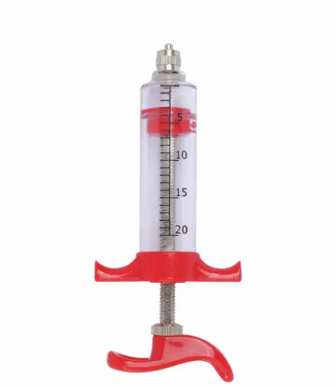 Good Price Use for Animals Automatic Injection Veterinary Sterile Plastic Steel Syringe