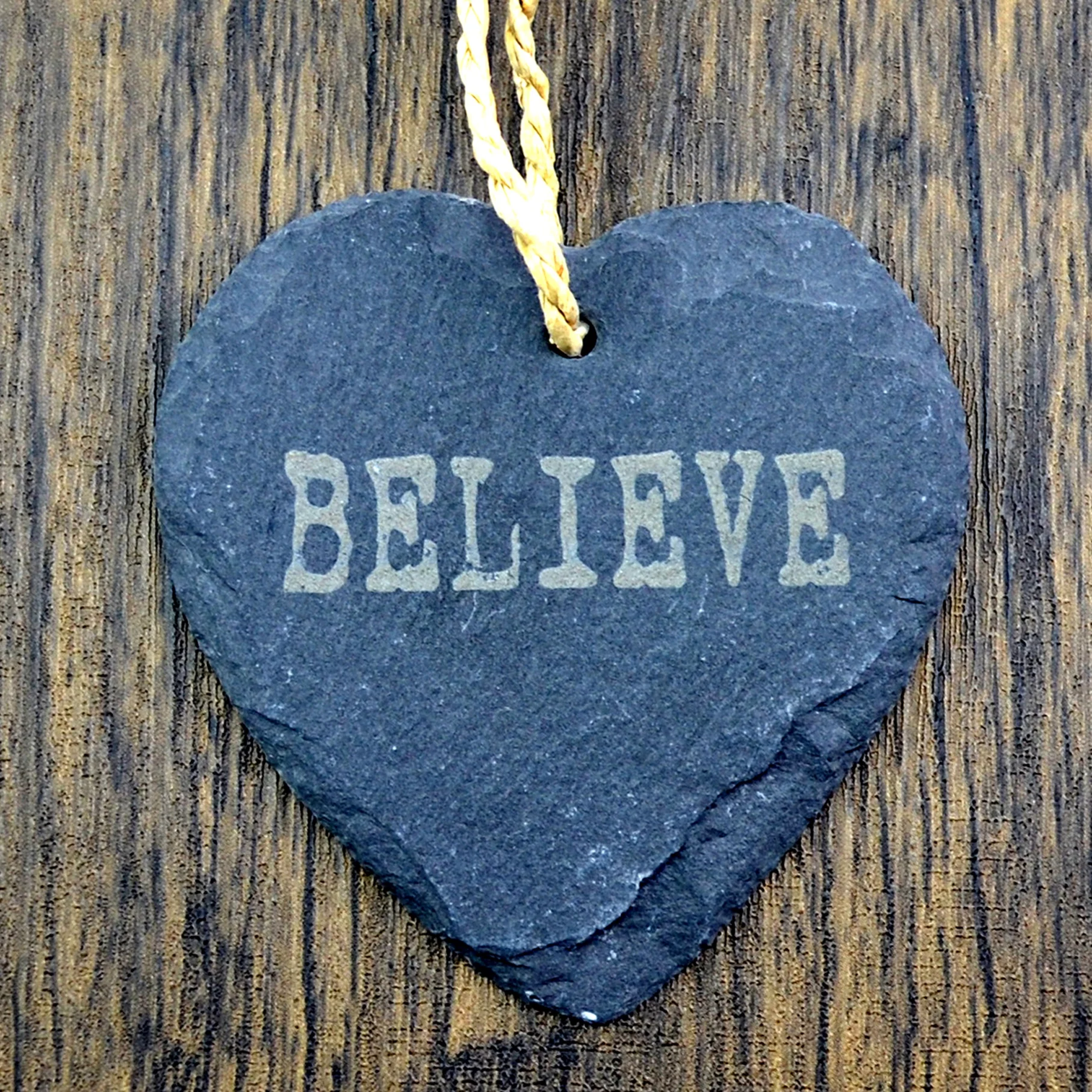 Good quality  slate gifts customized engraved design slate plaque heart shape with engrave