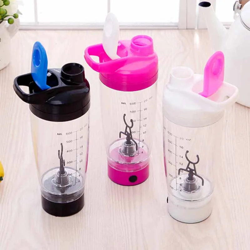 500ml Shaker Bottle Electric Vortex Mixer Cup Battery Operated for Coffee Protein Shakes Milks