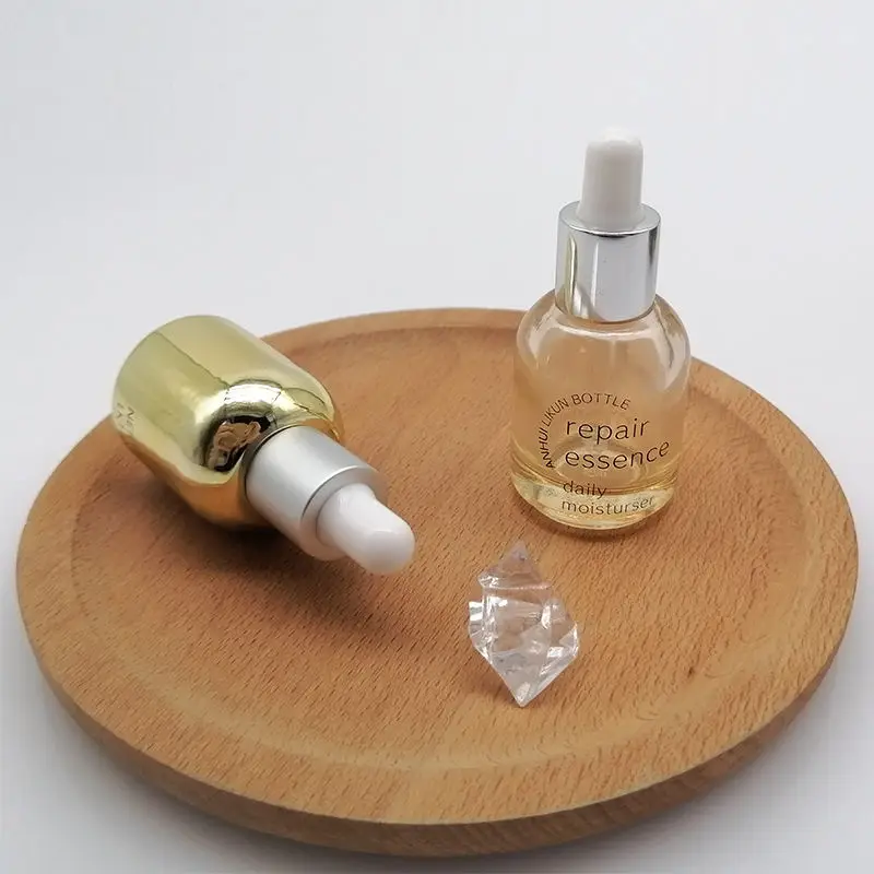 Golden Supplier Eco Friendly Serum Bottle Serum Bottle Custom EDM Glass Bottle For Skincare