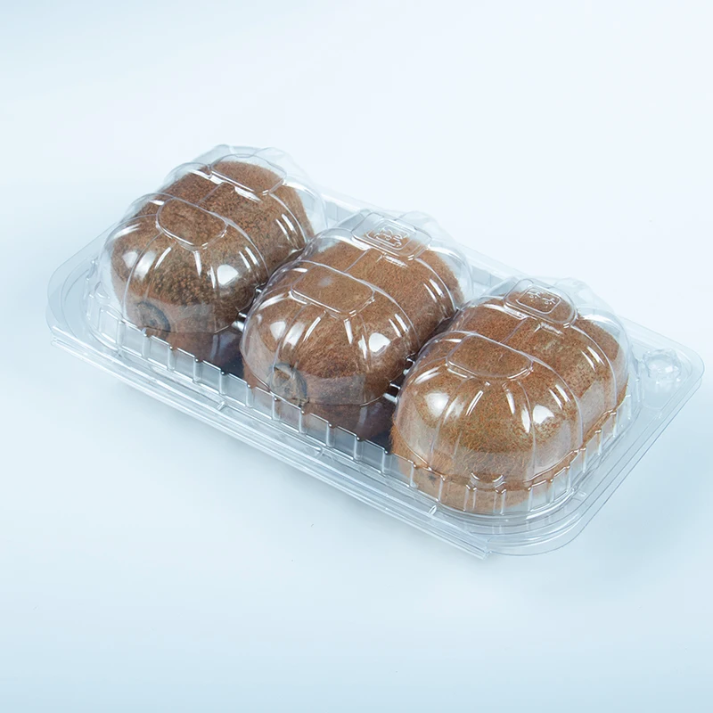 New Product Clear Clamshell Plastic Fruits Box Good Quality Blister Plastic Clamshell Packaging
