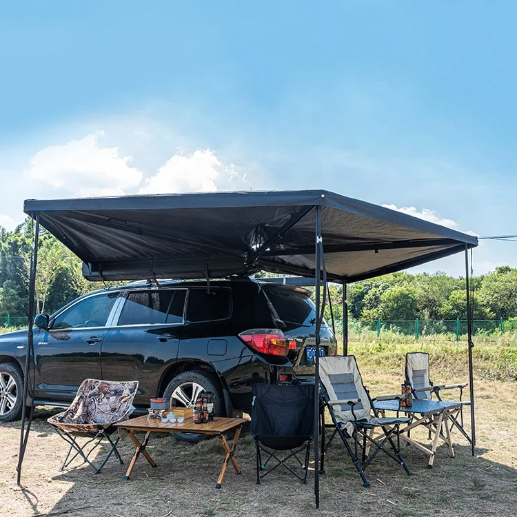 New design cotton 4x4 Car Side Awning 270 Degree Off-road Camper Waterproof Car Roof Side Awning Tent