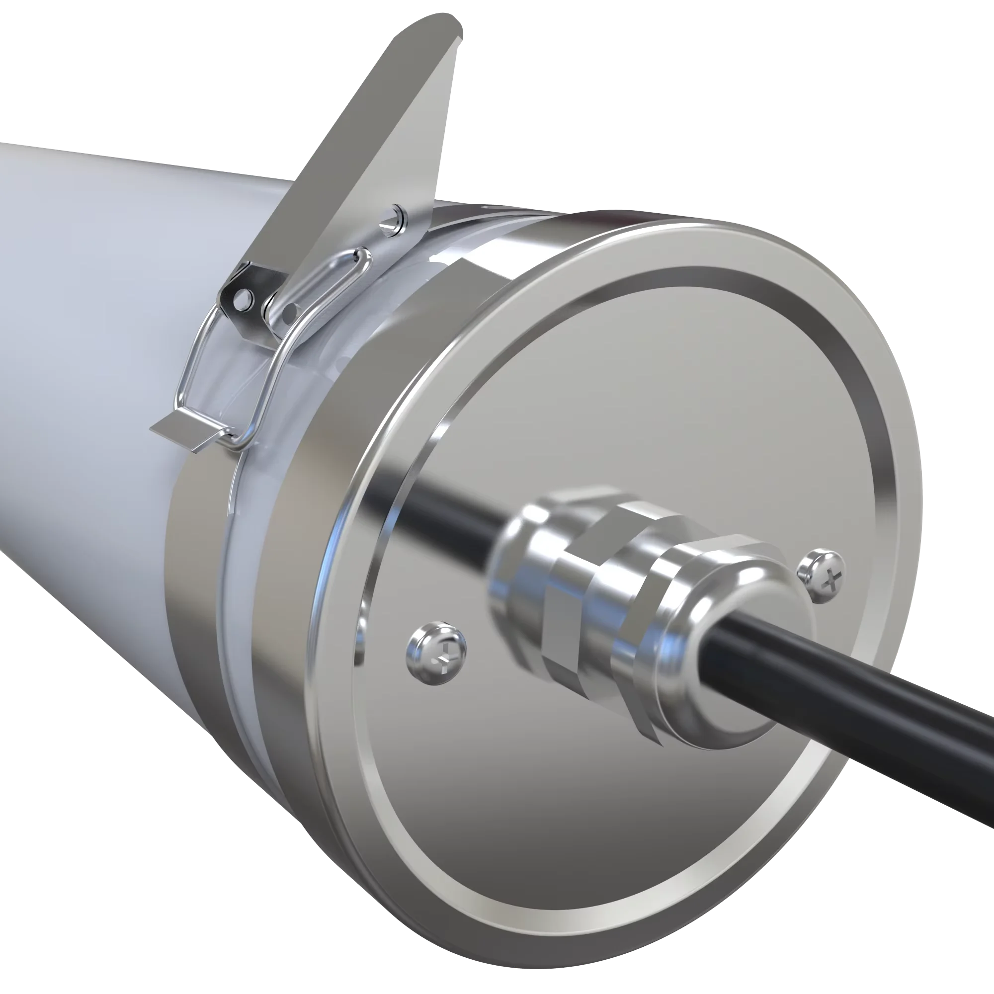 ShineLong IP68 IK10 led tri proof light waterproof 2ft 4ft 5ft Microwave Sensor Emergency Battery Full PC housing 4cct