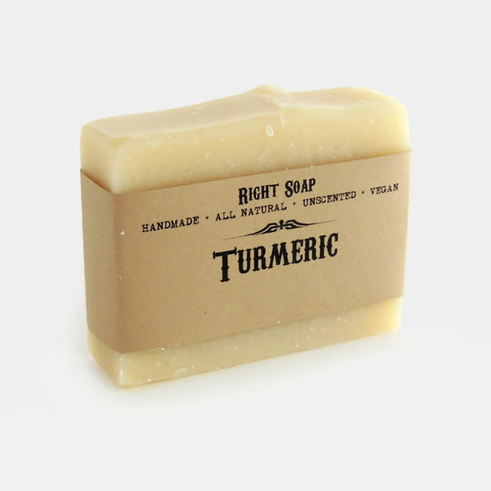 OEM korean skin care tumeric soap private label natural organic moisturizing nourishing body tumeric soap