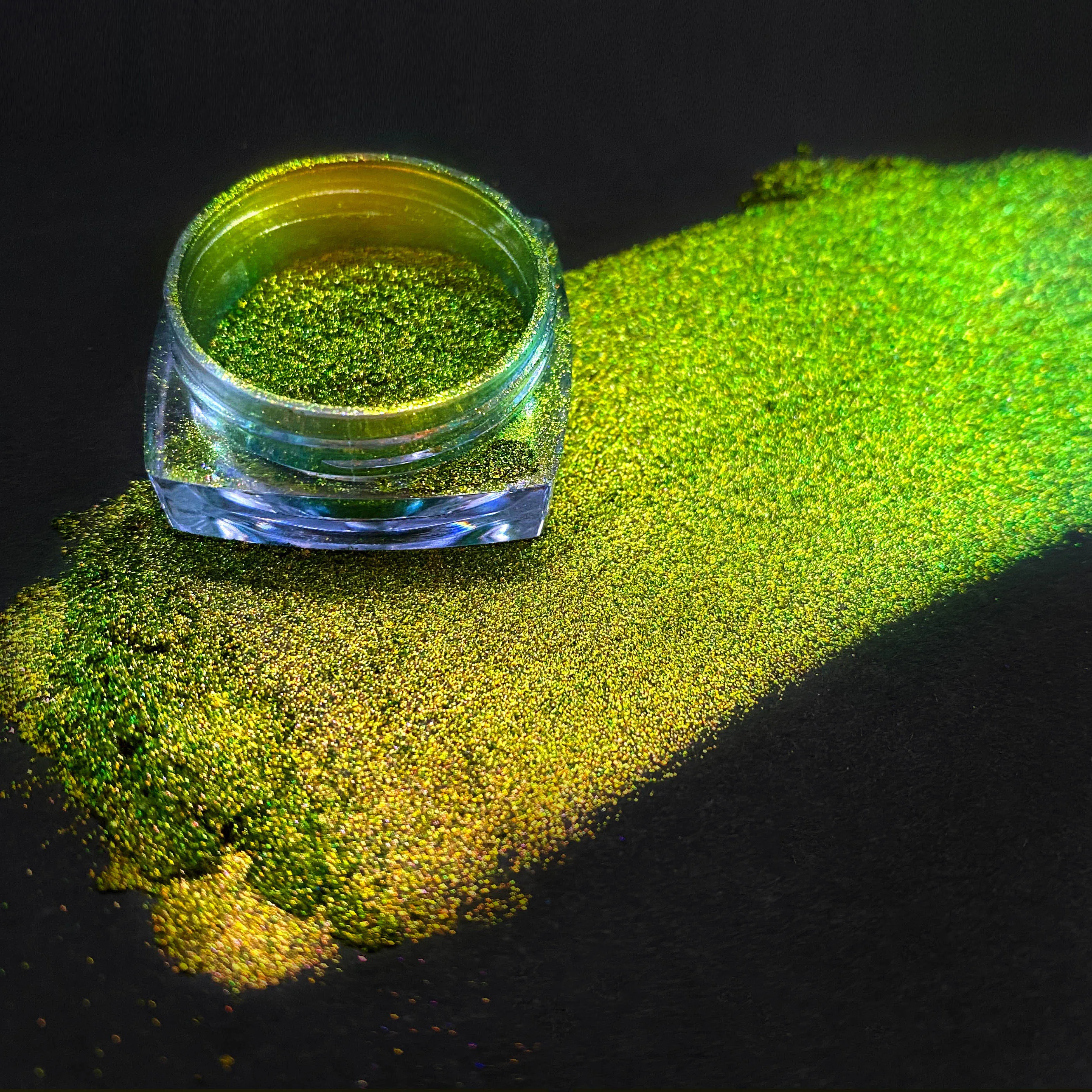Cosmetic Grade Color Shift Bright Shimmer Multichrome Eyeshadow Pigment Rainbow Iridescent Automotive Paint Pigment