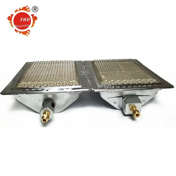Hot sale infrared rare earth catalyst ceramic gas burner for BBQ machine