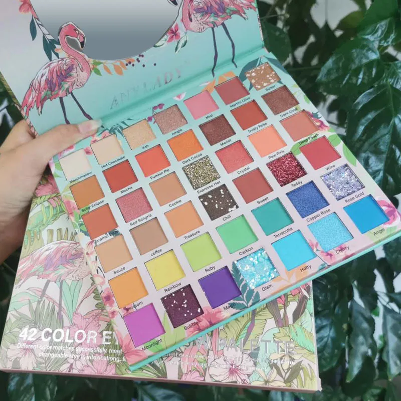 
2020 Hot Selling Multi-colored Make Up Wholesale Waterproof Private Label Eyeshadow Palette 