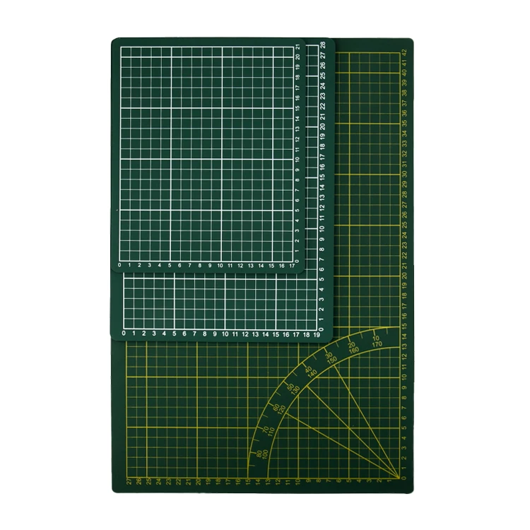 Custom Color Pvc Material A0 A1 A2 A3 A4 A5 Flexible Self Healing Cutting Mat 3mm