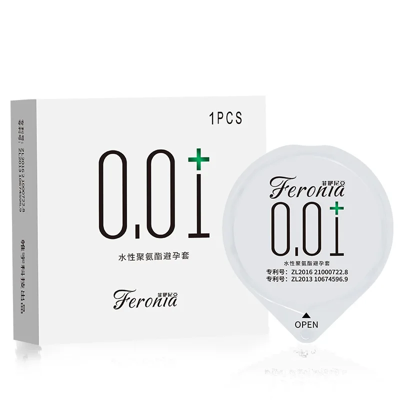 
0.01 non-inductive transparent 5D rotating particles adult condom male penis delay thickening 