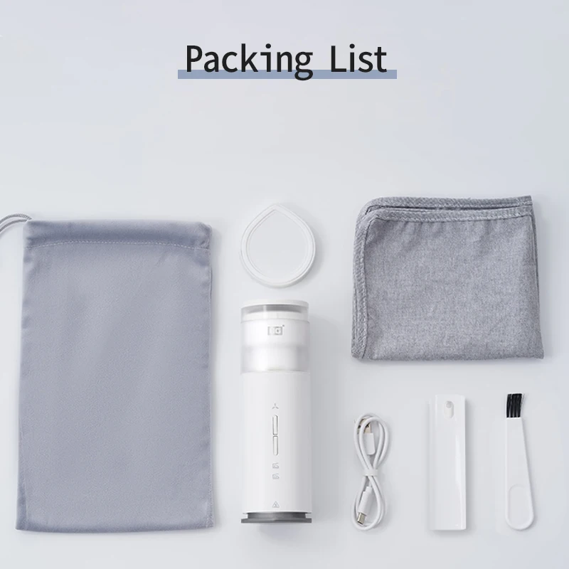 HG IF Design Award 2021 3 in 1 Multifunctional Garment Care USB Rechargeable Portable Clothes Steamer Lint Remover Power