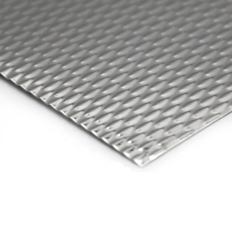 304 316 Stainless Steel Checkered Plate Embossed Stainless Steel Sheet