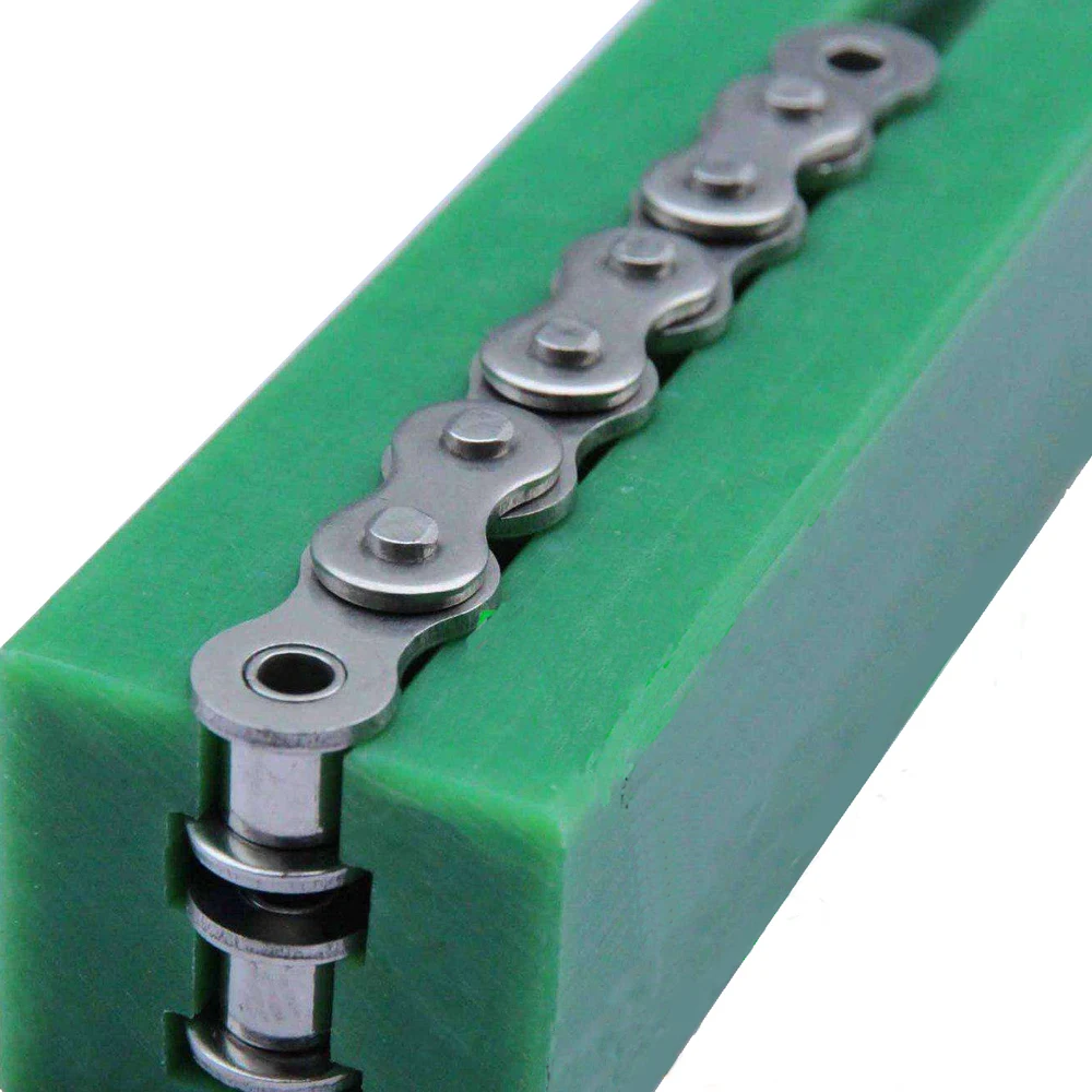 Снижение уровня шума UHMWPE рельсы изогнутые рельсы используемые для пластиковой конвейерной цепной пластины