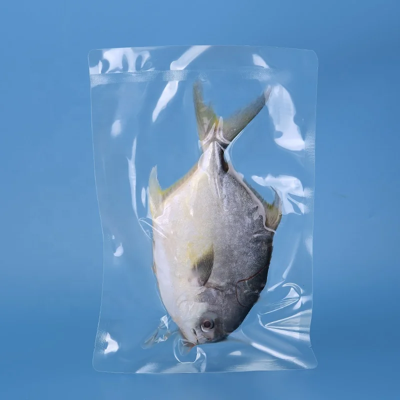 Biodegradable factory direct sale food clear sealer pack high temperature cooking Vacuum Bag