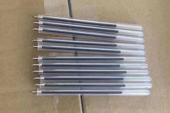 Anti drop rubber soft shell ballpoint pen, fashionable and durable