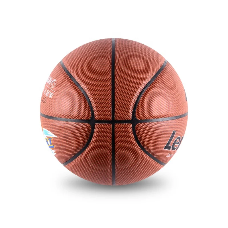 Lenwave official size 4/5/6/7/9 basketball training/game custom  pvc/pu/microfiber basketball ball with rubber bladder
