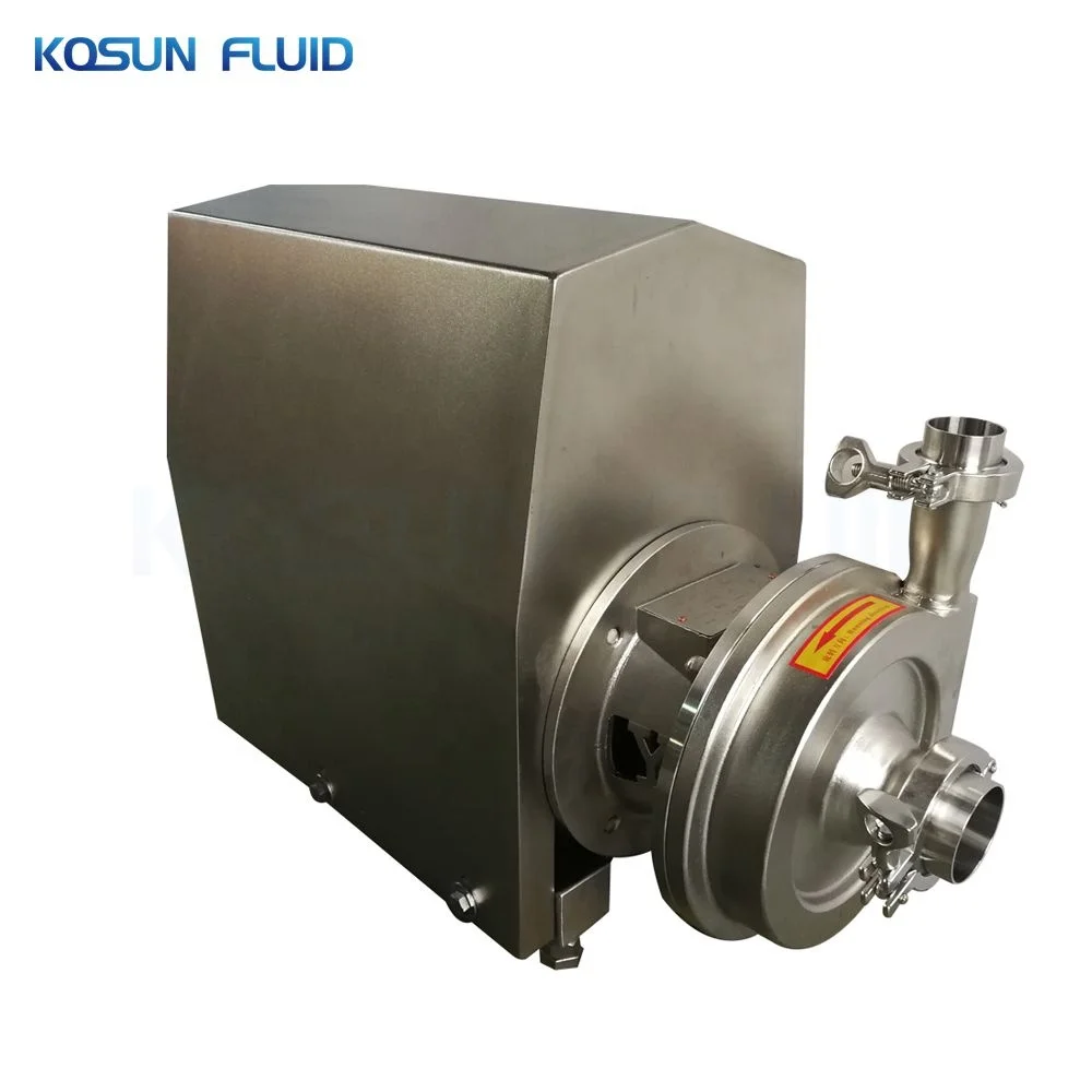 stainless steel sanitary open impeller centrifugal pumps