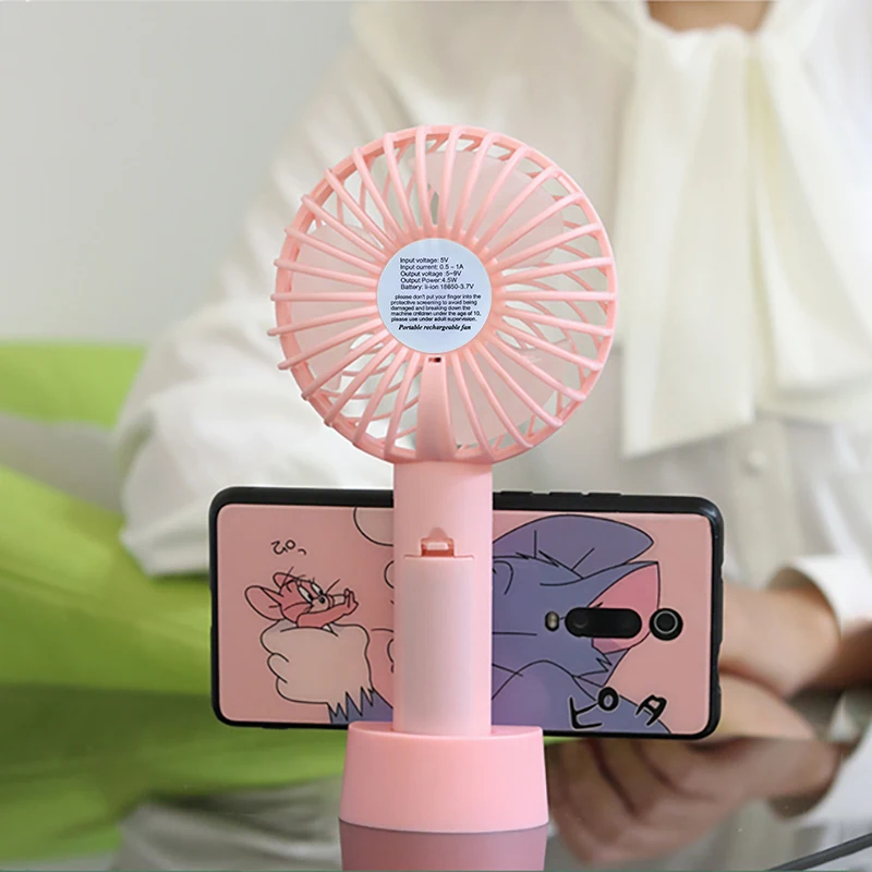 2022 Portable Leafless Usb Mini Fan Air Cooler Oem Multiple Colour Rechargeable Handheld Bladeless Fan