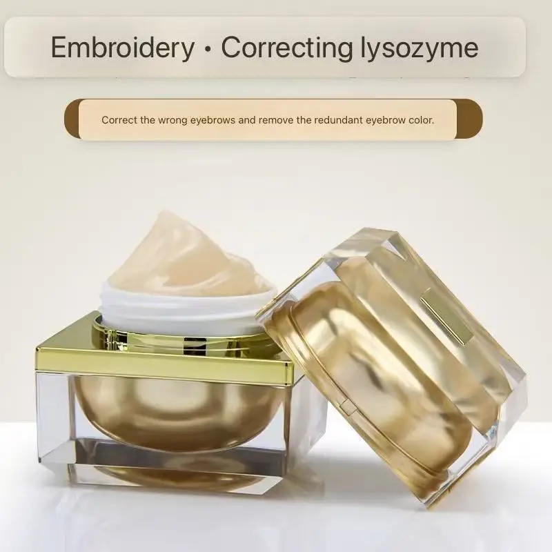 Полуперманентная вышивка Lysozyme Татуировка чернила для обесцвечивания бровей Крем коррекции разбавления выцветание средство татуировка