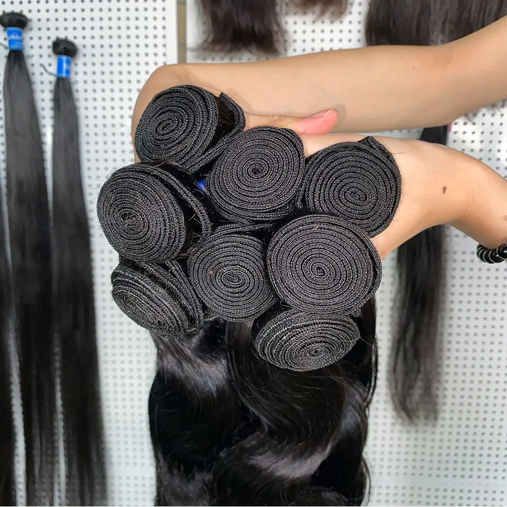 GD Cheap 100 Human Hair Extension Bundle Vendors,Unprocessed Virgin Indian Hair Extensions Bundle,10A Grade Cuticle Aligned Hair